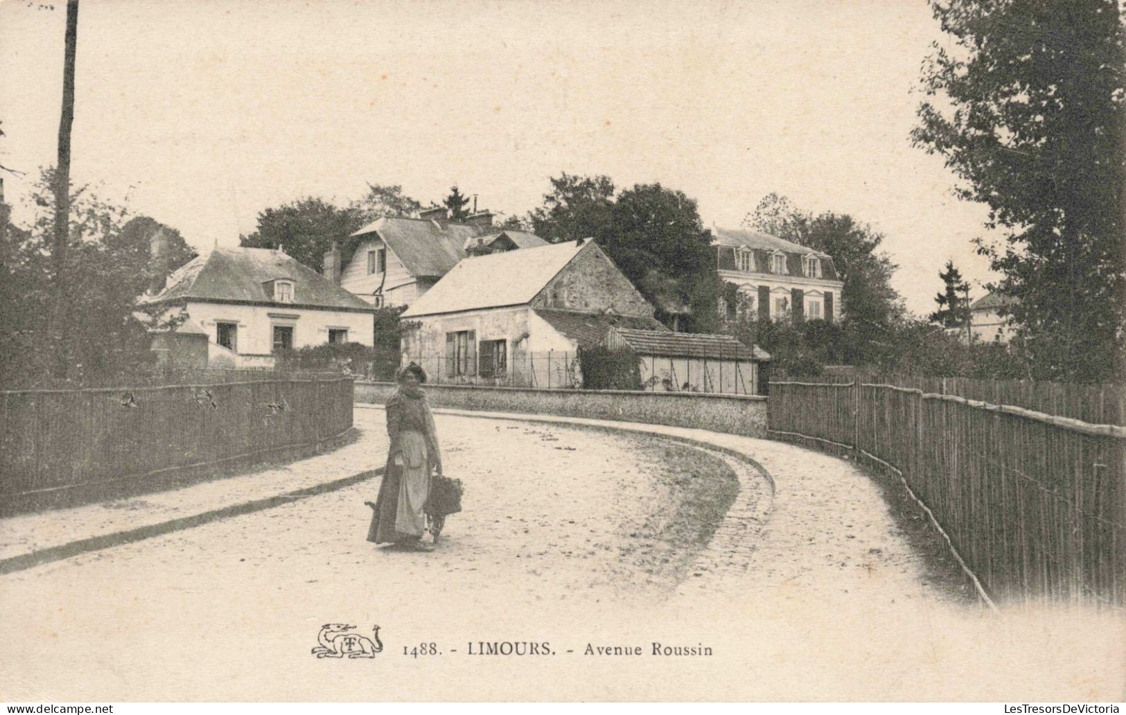 FRANCE - Limours - Avenue Roussin - Carte Postale Ancienne - Limours