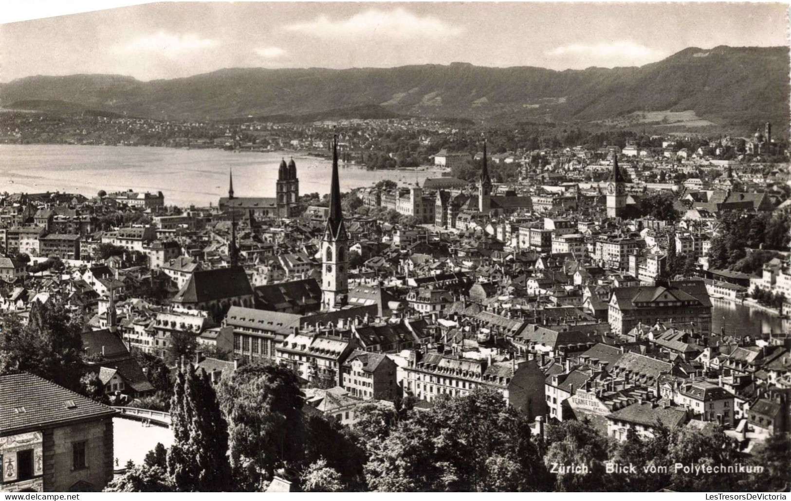 SUISSE - Zurich - Blick Vom Polytechnikum - Carte Postale Ancienne - Zürich