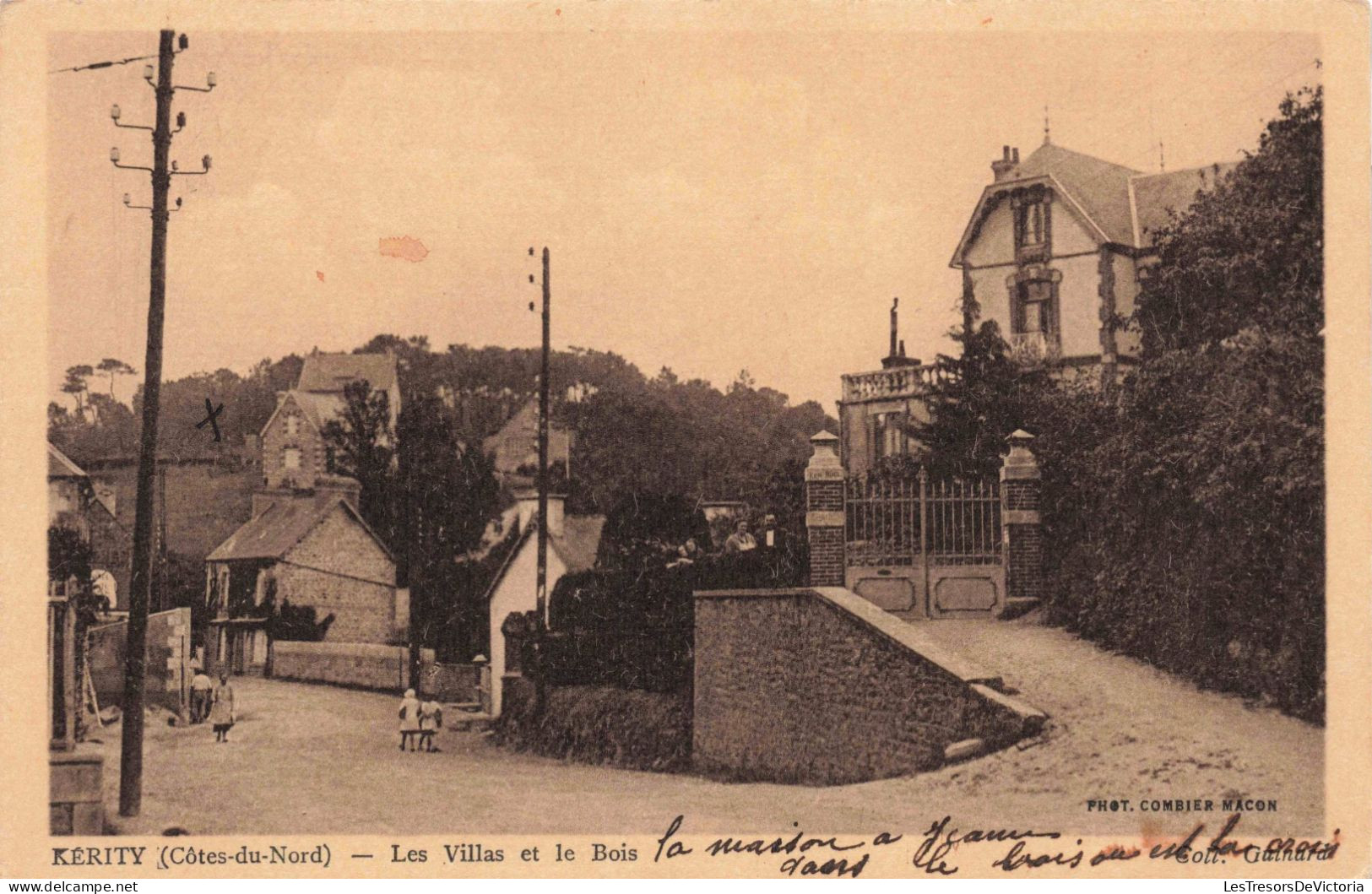 FRANCE - Kerity - Les Villas Et Le Bois - Carte Postale Ancienne - Autres & Non Classés