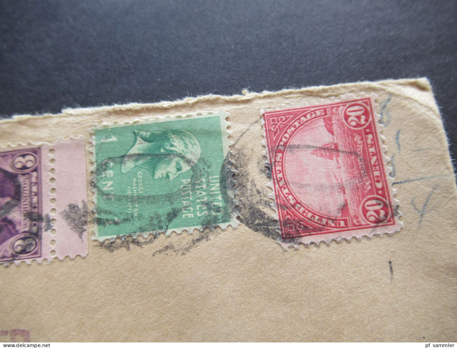 USA 1938 Registered Letter Evanston - Berlin Via New York Mit Ank. Stempel Und Handschriftl. Vermerk / 4 Stp. Rückseitig - Storia Postale