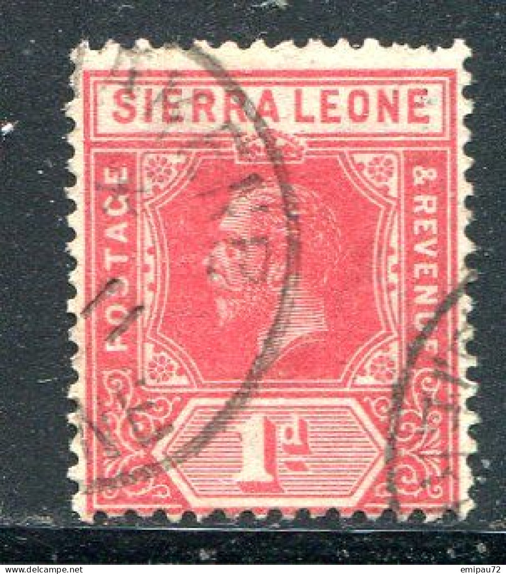 SIERRA LEONE- Y&T N°90- Oblitéré - Sierra Leone (...-1960)