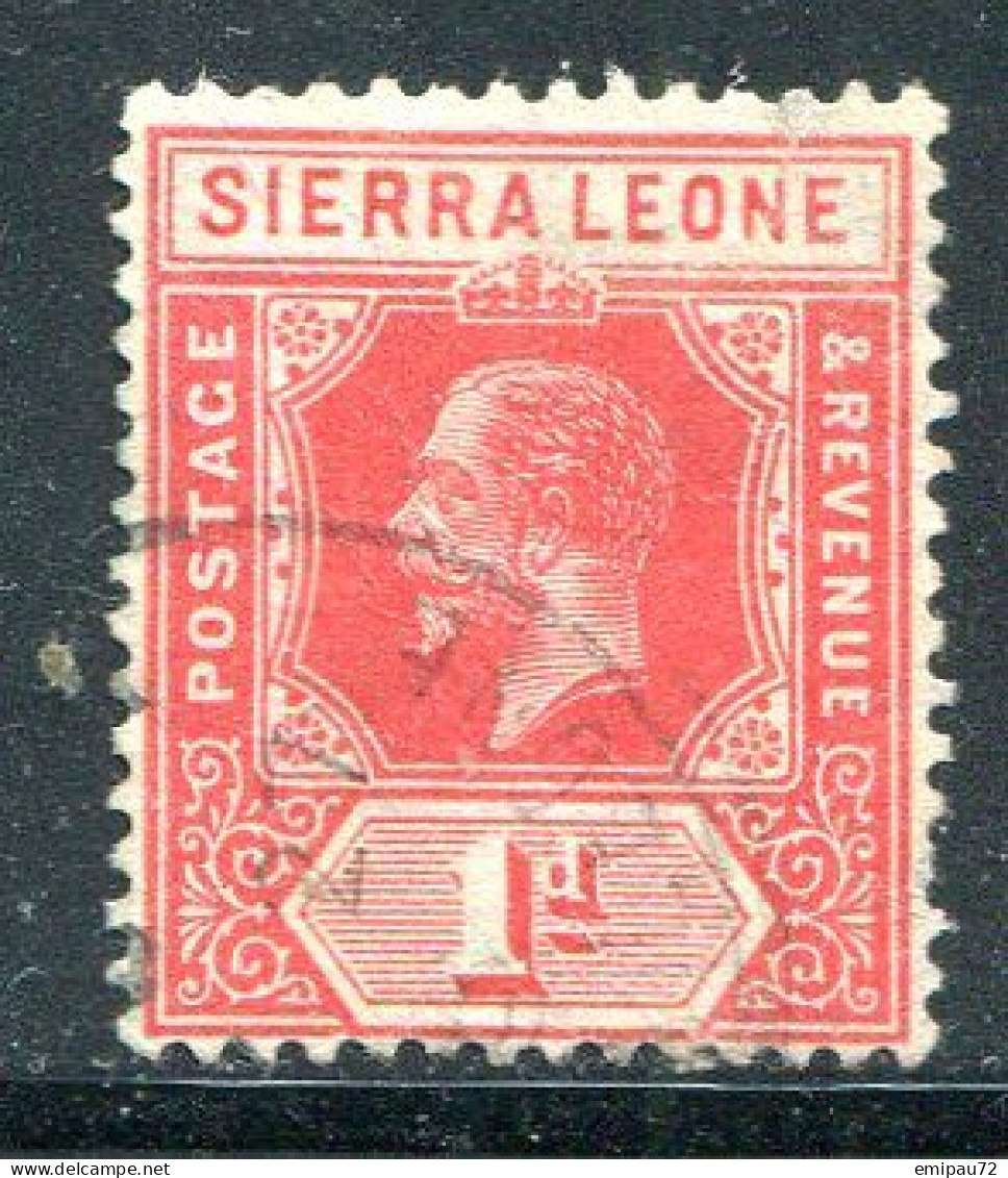 SIERRA LEONE- Y&T N°90- Oblitéré - Sierra Leone (...-1960)