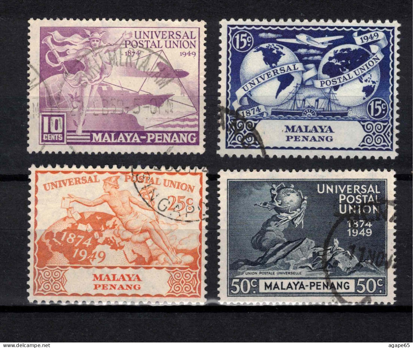 Universal Postal Union Malaya - Penang 1949 - Penang