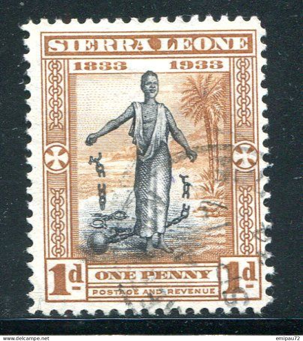 SIERRA LEONE- Y&T N°139- Oblitéré - Sierra Leone (...-1960)