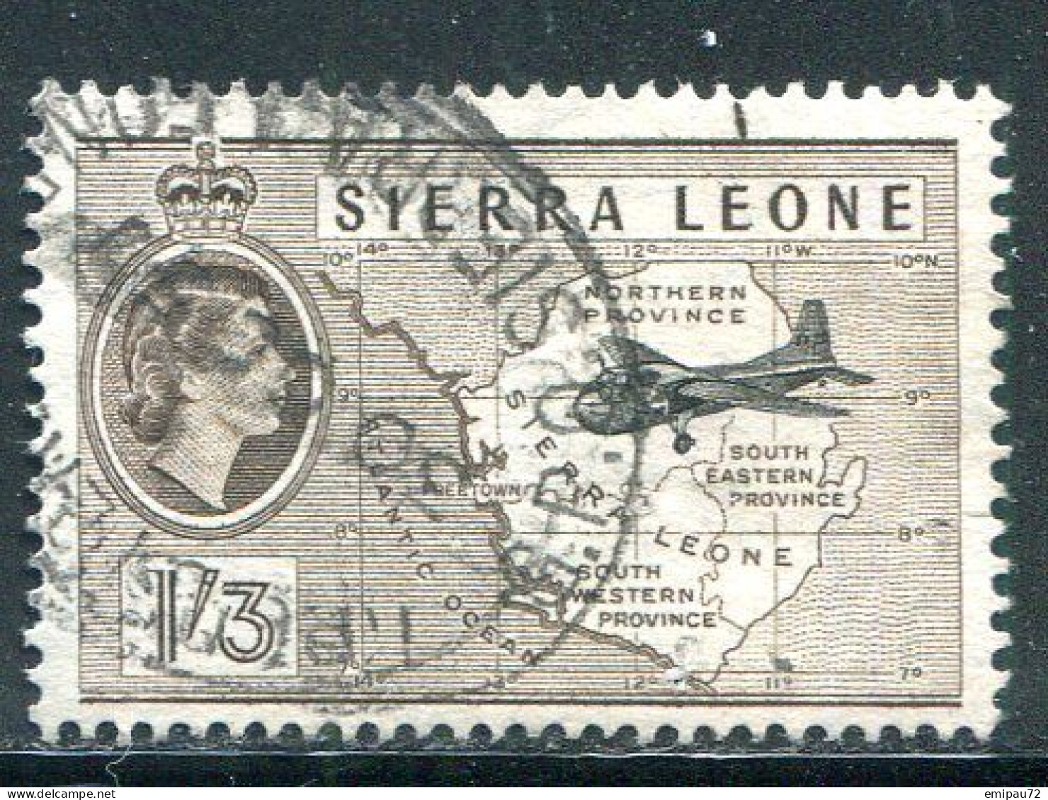 SIERRA LEONE- Y&T N°189- Oblitéré - Sierra Leone (...-1960)
