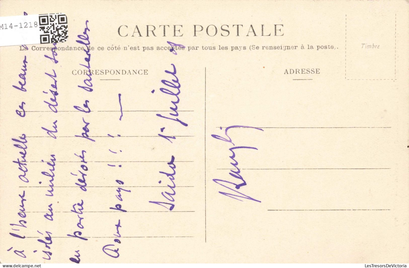 ALGÉRIE - Sud-Oranais - Le Kreider - Jardin Des Officiers - Carte Postale Ancienne - Oran