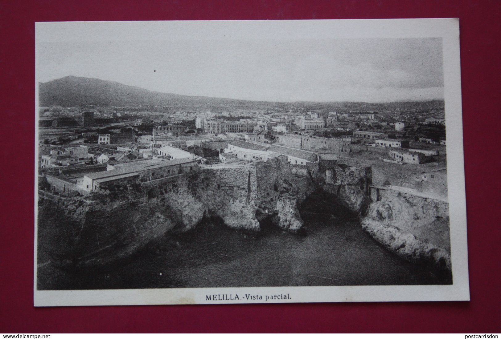 Melilla, Vista Parcial / Vintage Postcard 1920s / Ed Roisin - Melilla