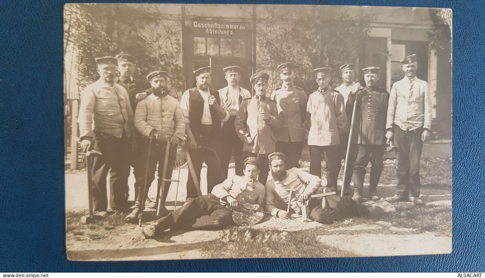 Haguenau Carte Photo De Militaires , Cachat Censure , écrite De Oberhofen - Haguenau