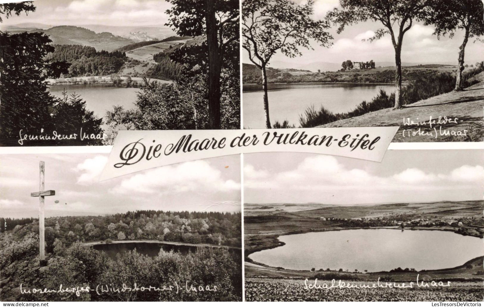 PHOTOGRAPHIE - Die Maare Der Vulkan-Eifel - Carte Postale Ancienne - Photographs