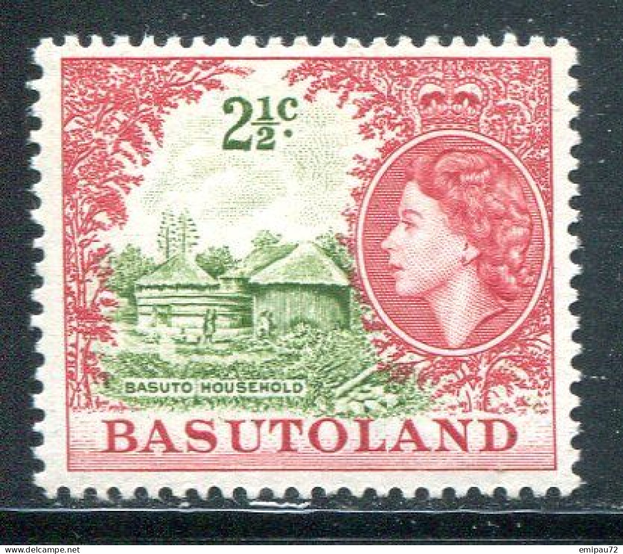 BASOUTOLAND- Y&T N°87- Neuf Sans Charnière ** - 1933-1964 Colonie Britannique