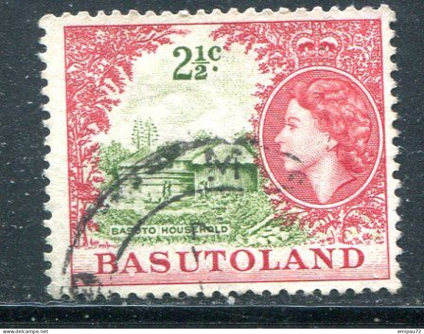 BASOUTOLAND- Y&T N°87- Oblitéré - 1933-1964 Colonie Britannique