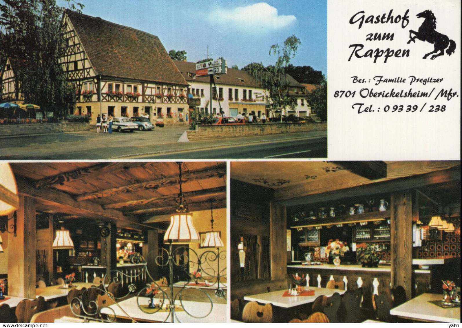 Gasthof Zum Rappen - Oberickelsheim - Baviera - Germania - Hotels & Restaurants