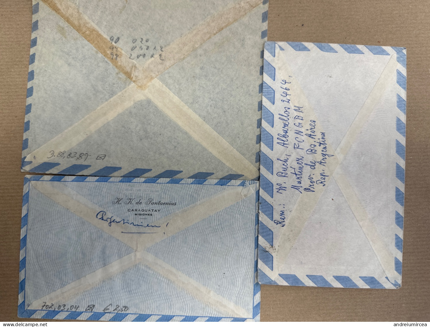 Lot 3 Covers To Germany - Lettres & Documents