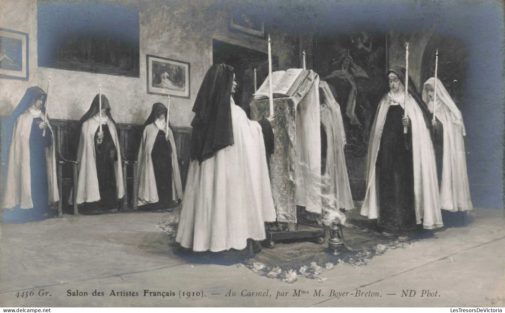 PHOTOGRAPHIE - Au Carmel - Salon Des Artistes Français - Carte Postale Ancienne - Fotografie