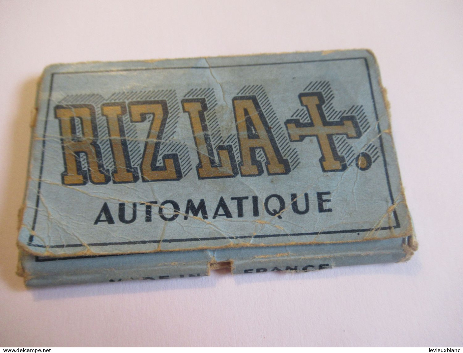 Carnet Ancien De Papier à Cigarette/RIZ La + / Bleu/Automatique/LACROIX Fils /Angoulême/vers 1950-1970 CIG91 - Sonstige & Ohne Zuordnung