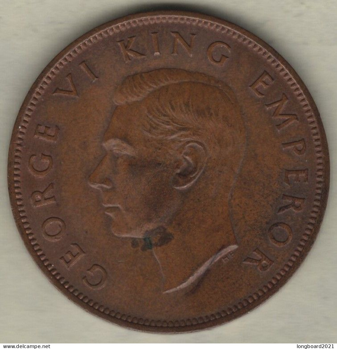 NEW ZEALAND - 1 PENNY 1943 - Nieuw-Zeeland