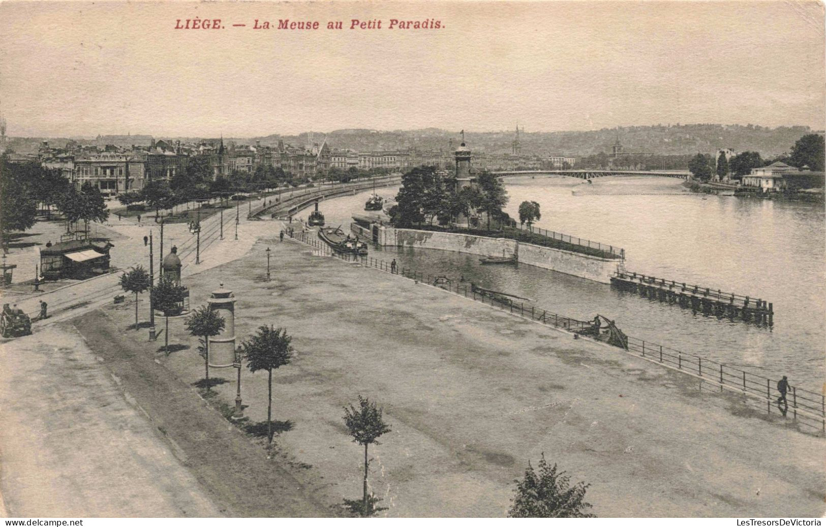 BELGIQUE - Liège - La Meuse Au Petit Paradis - Carte Postale Ancienne - Liège