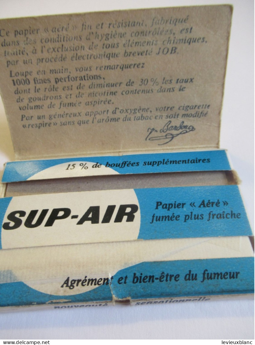 Carnet Ancien De Papier à Cigarette/SUP-AIR / JOB//Nouveauté Sensationnelle/Bord Gommé/vers 1950-1970 CIG92 - Sonstige & Ohne Zuordnung