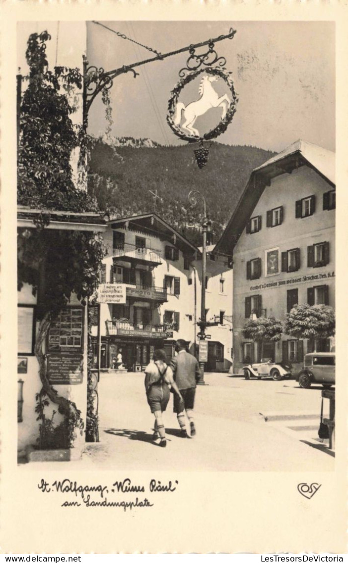 AUTRICHE - St Wolfgang "Weisses Rössl" Am Landungsplate - Carte Postale Ancienne - St. Wolfgang