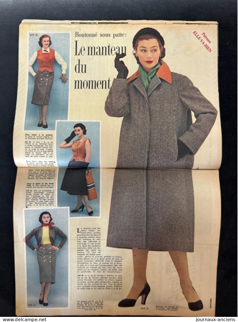 1952 Revue ELLE - COLLECTION De Printemps Pour Femmes Pratiques - Lifestyle & Mode