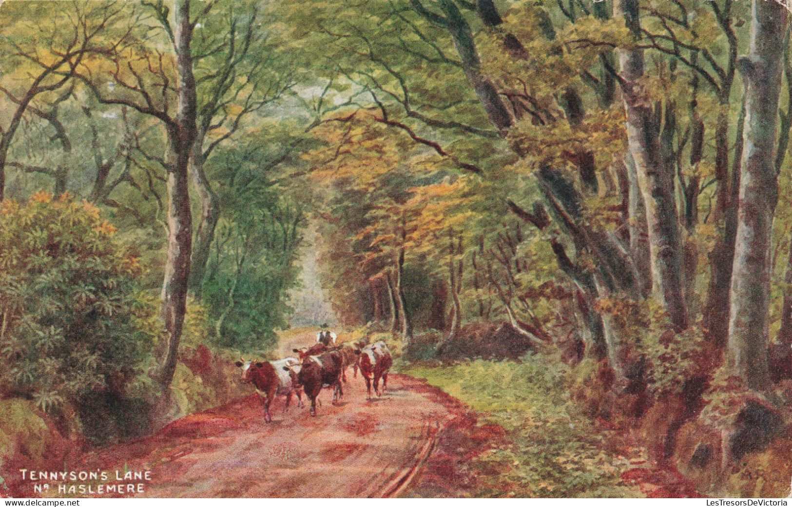 ARTS - Peintures Et Tableaux - Tennyson's Lane - Carte Postale Ancienne - Pittura & Quadri