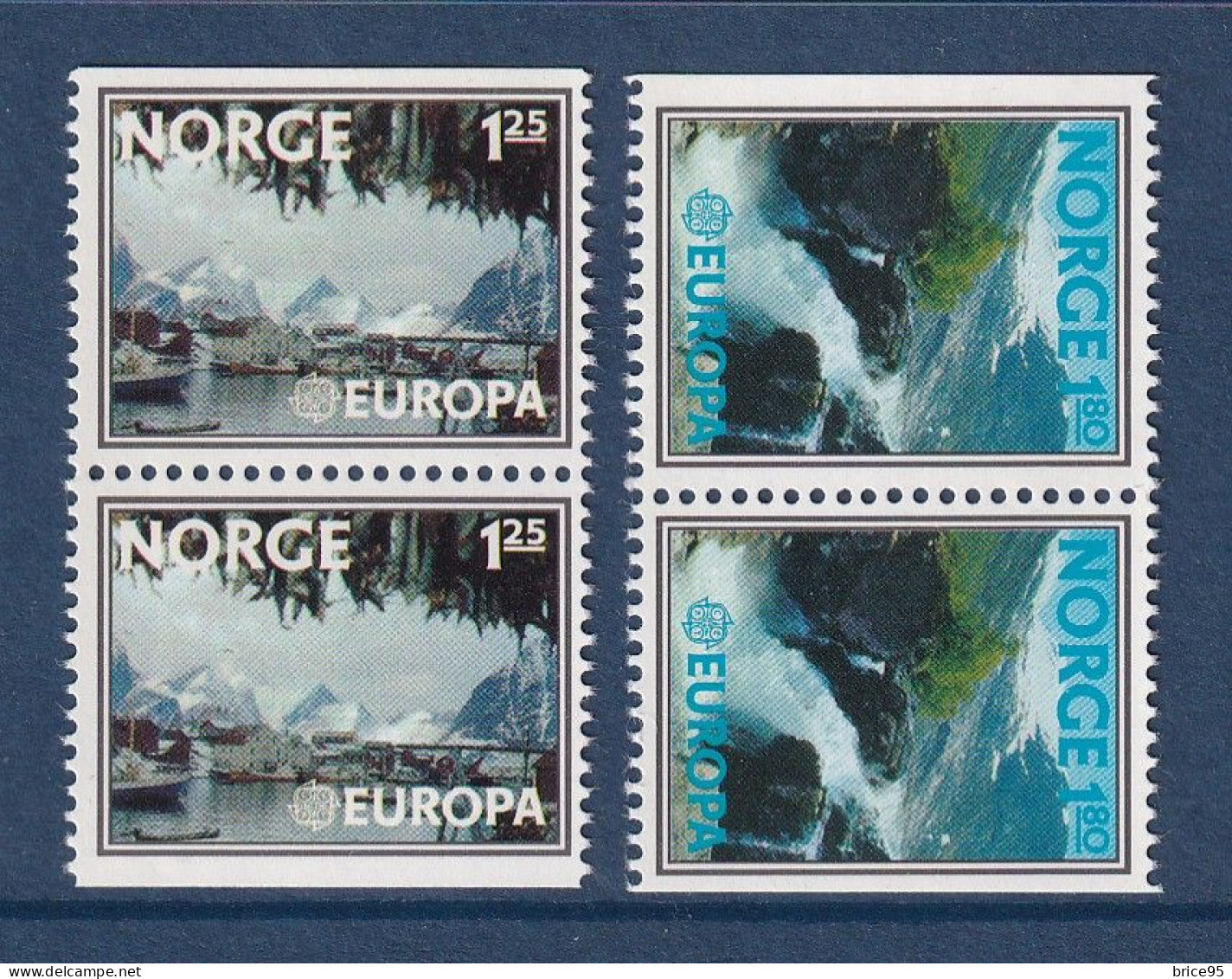 Norvège - Europa - YT N° 698 Et 699 ** - Neuf Sans Charnière - 1977 - 1977