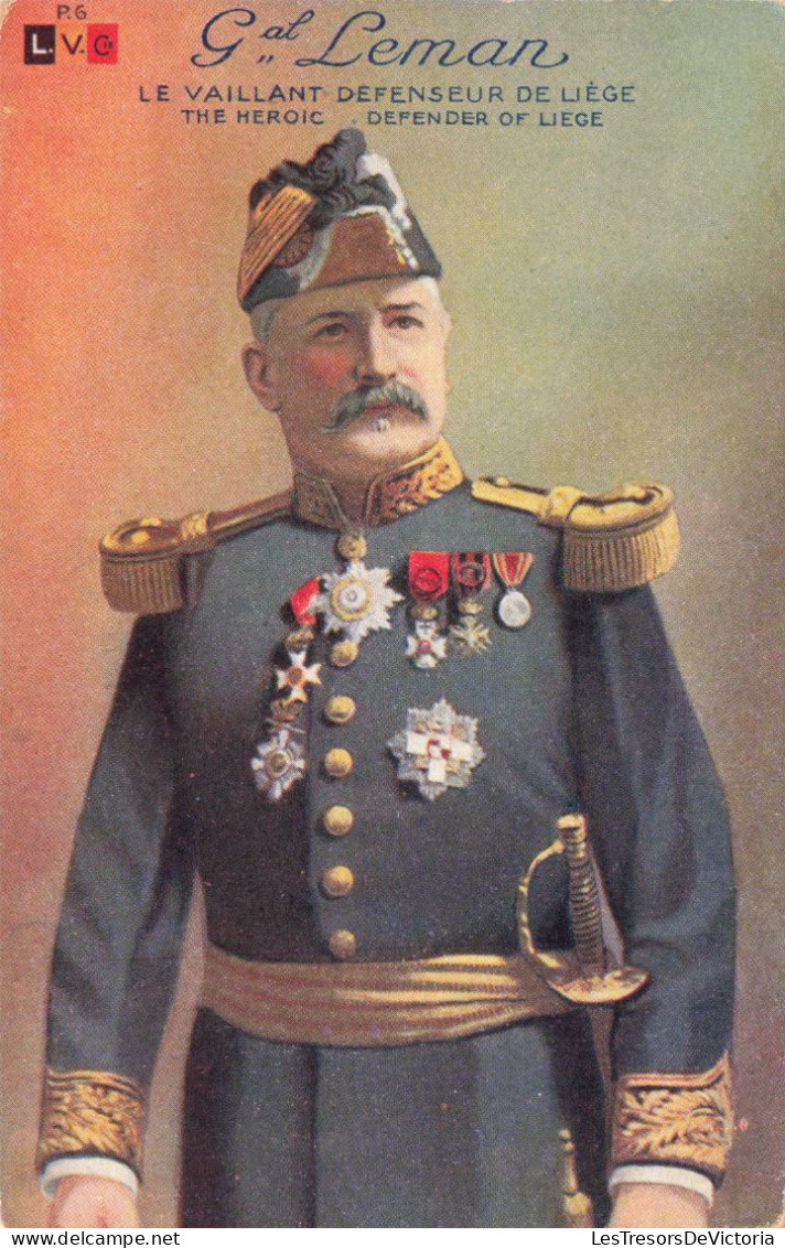 PHOTOGRAPHIE - Général Leman - Colorisé - Carte Postale Ancienne - Photographs
