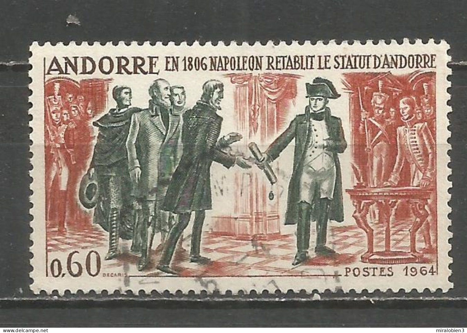 ANDORRA FRANCESA YVERT NUM. 168  USADO - Used Stamps