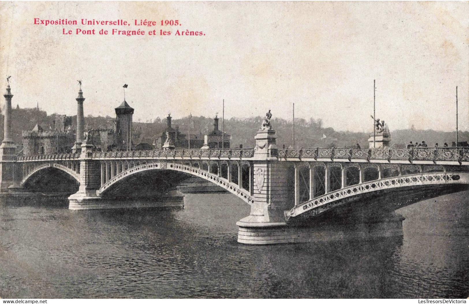 BELGIQUE - Liège - Le Pont De Fragnée Et Les Arènes - Carte Postale Ancienne - Liege