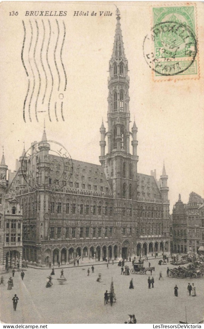 BELGIQUE - Bruxelles - Hôtel De Ville - Carte Postale Ancienne - Monuments, édifices