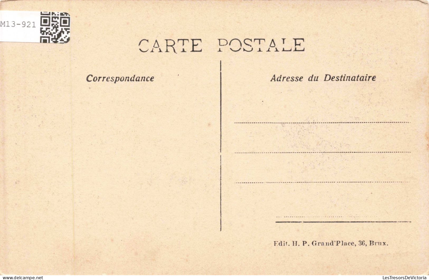 BELGIQUE - Bruxelles - Colonne Du Congrès - Carte Postale Ancienne - Formación, Escuelas Y Universidades