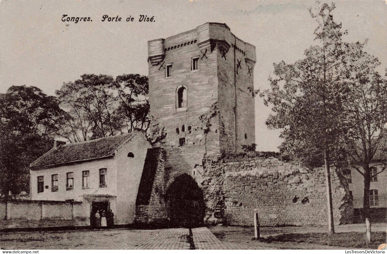 BELGIQUE - Tongres - Porte De Visé - Carte Postale Ancienne - Tongeren