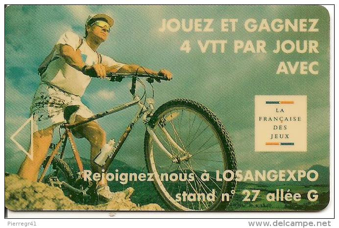 -CARTE^-JEU-1995-SALON-LOSANGEXPO95-GAGNEZ DES VTT-TBE - Autres & Non Classés