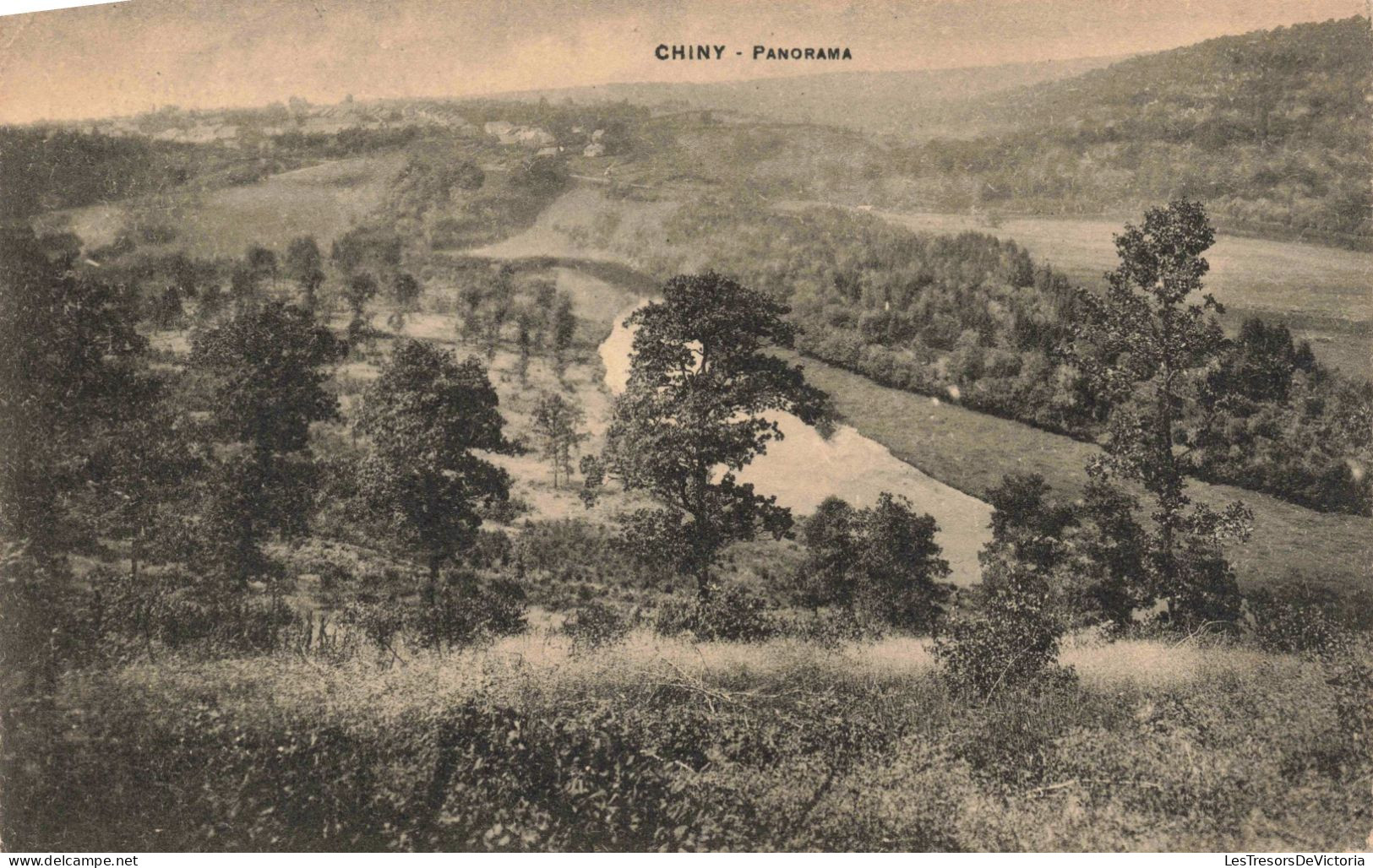 BELGIQUE - Chiny - Panorama - Carte Postale Ancienne - Chiny