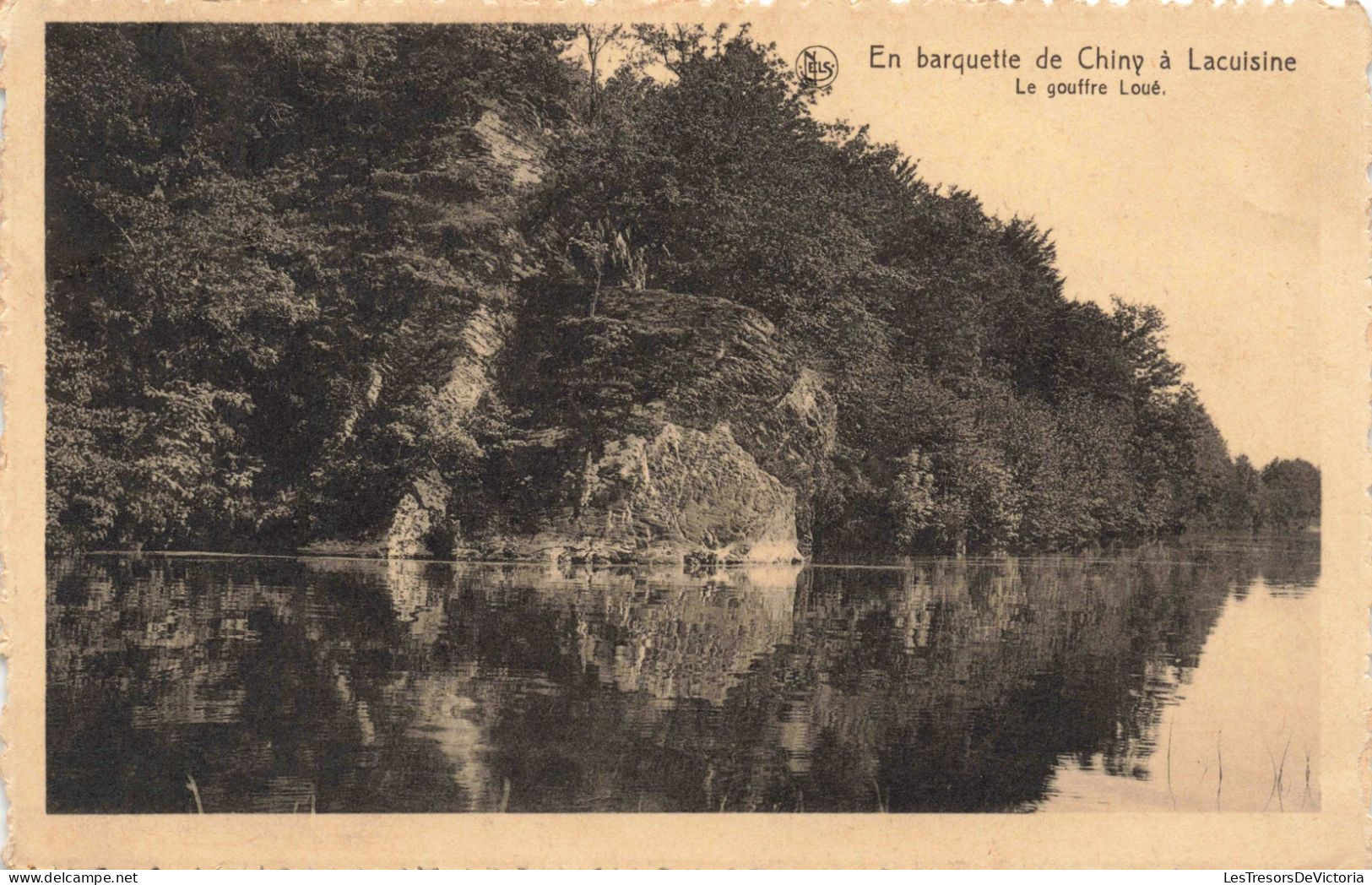 BELGIQUE - Chiny - En Barquette De Chiny à Laucuisine - Le Gouffre Loué - Carte Postale Ancienne - Chiny