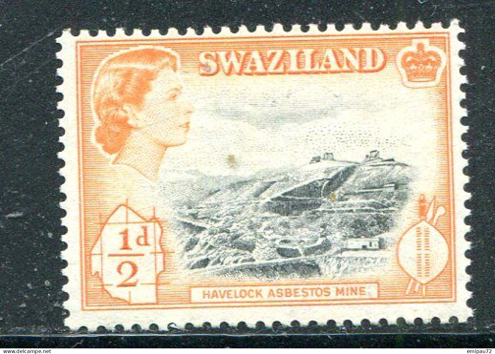 SWAZILAND- Y&T N°55- Neuf Sans Charnière ** - Swaziland (...-1967)