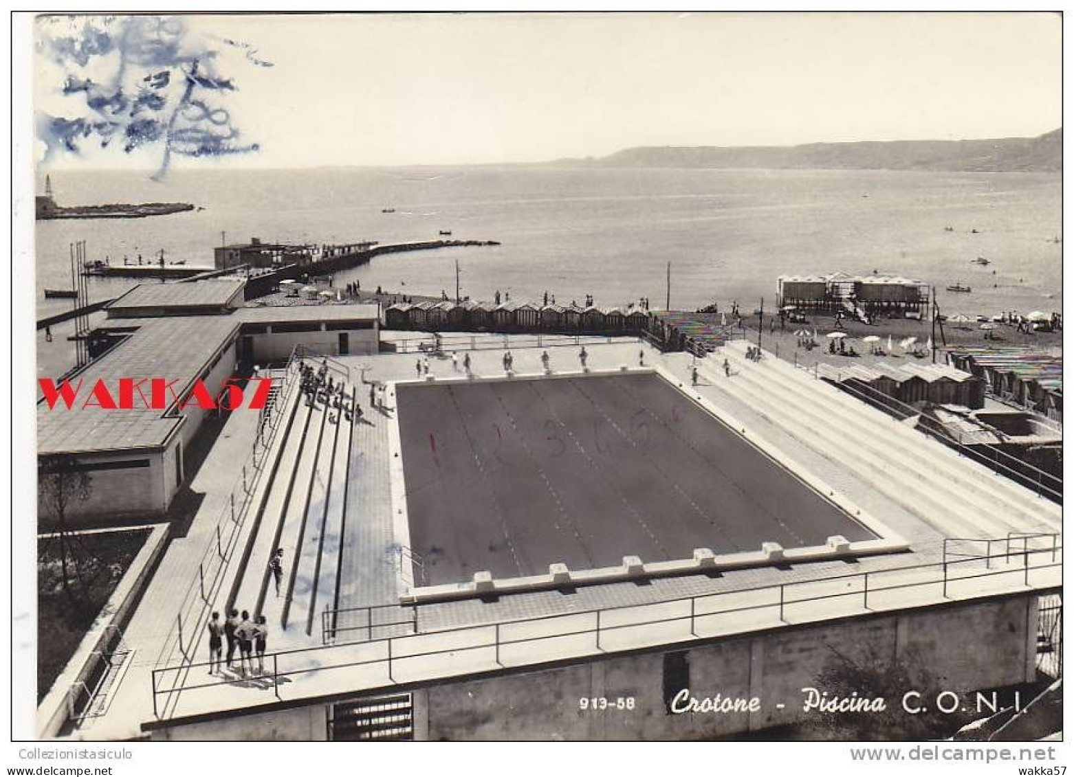 $3-1787- Crotone Piscina C.O.N.I. - F.g. Viaggiata - Crotone