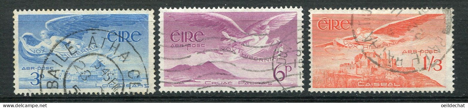 25695 Irlande  PA2/3,6° Loc Dearg, Cruse Padraig, Château De Caiseal  1948 TB - Poste Aérienne