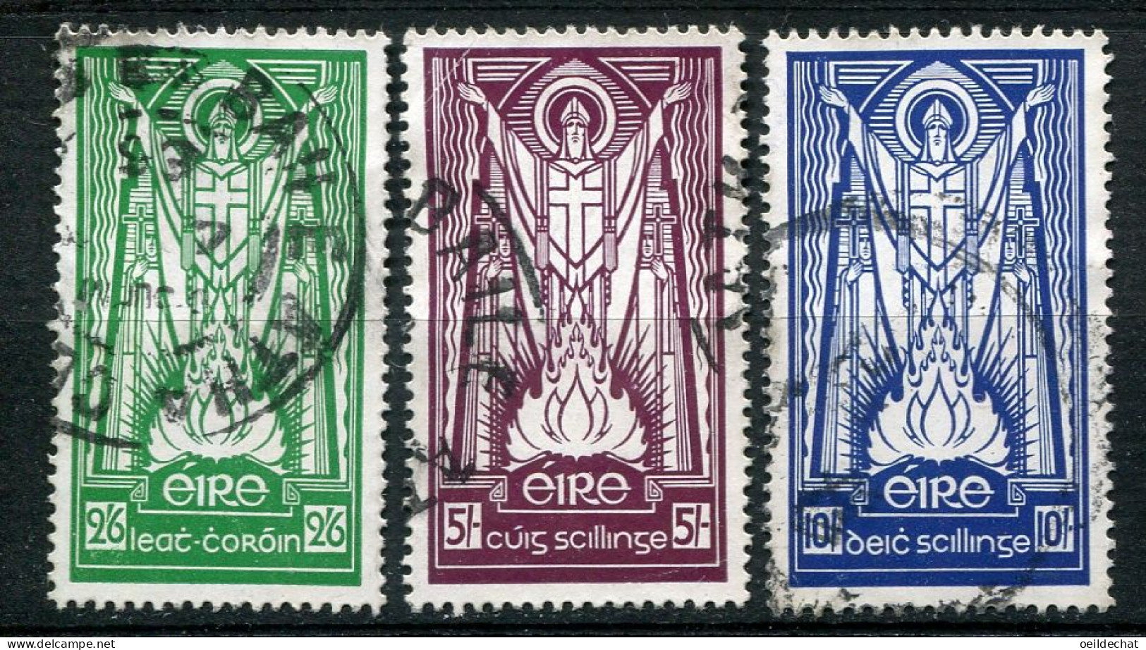 25694 Irlande N°230A/1° Série Courante, Saint Patrick  1969 TB - Oblitérés