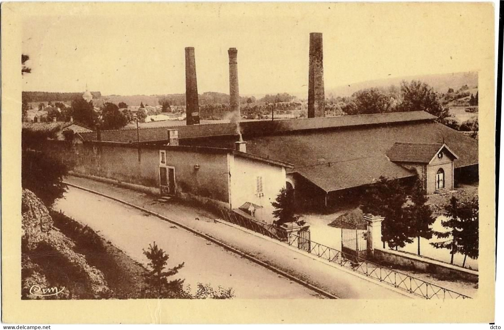 DOULAINCOURT (52) Les Usines Ed. Combier - Antoine - Doulaincourt