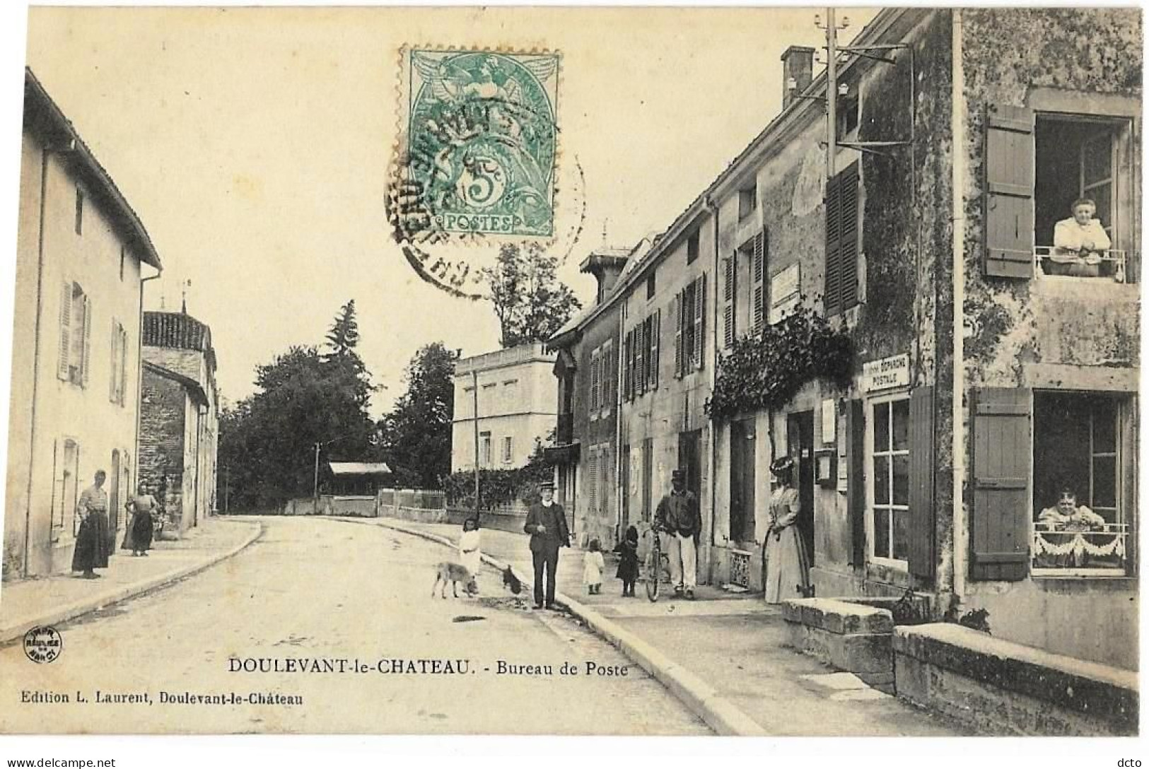 DOULEVANT (52) Bureau De Poste Ed. Laurent - Doulevant-le-Château