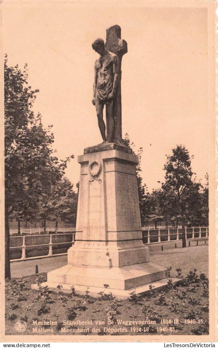 BELGIQUE - Malines - Monument Des Déportés - Carte Postale Ancienne - Mechelen