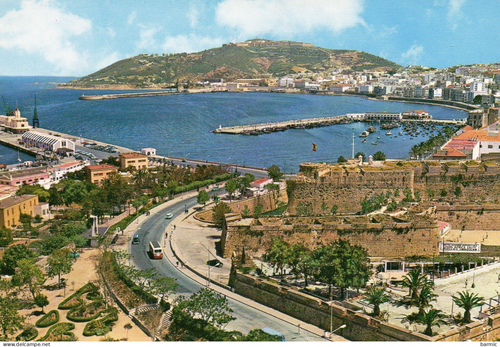 CEUTA,  VISTA PARCIAL COULEUR  REF 11560 CHE - Ceuta