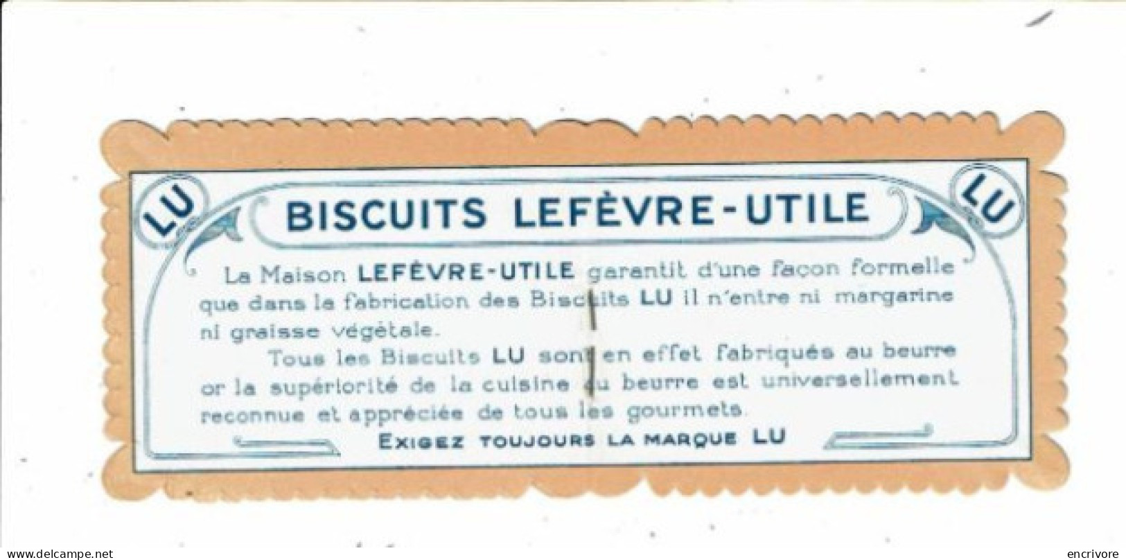 Petit Calendrier 1930 LU Lefèvre Utile Petit Beurre - Petit Format : 1921-40