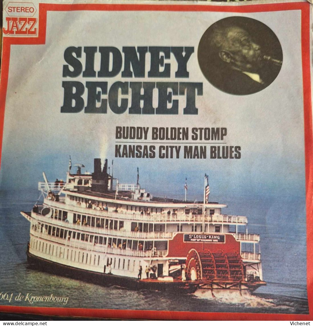 Sidney Bechet ‎– Buddy Bolden Stomp / Kansas City Man Blues - Jazz