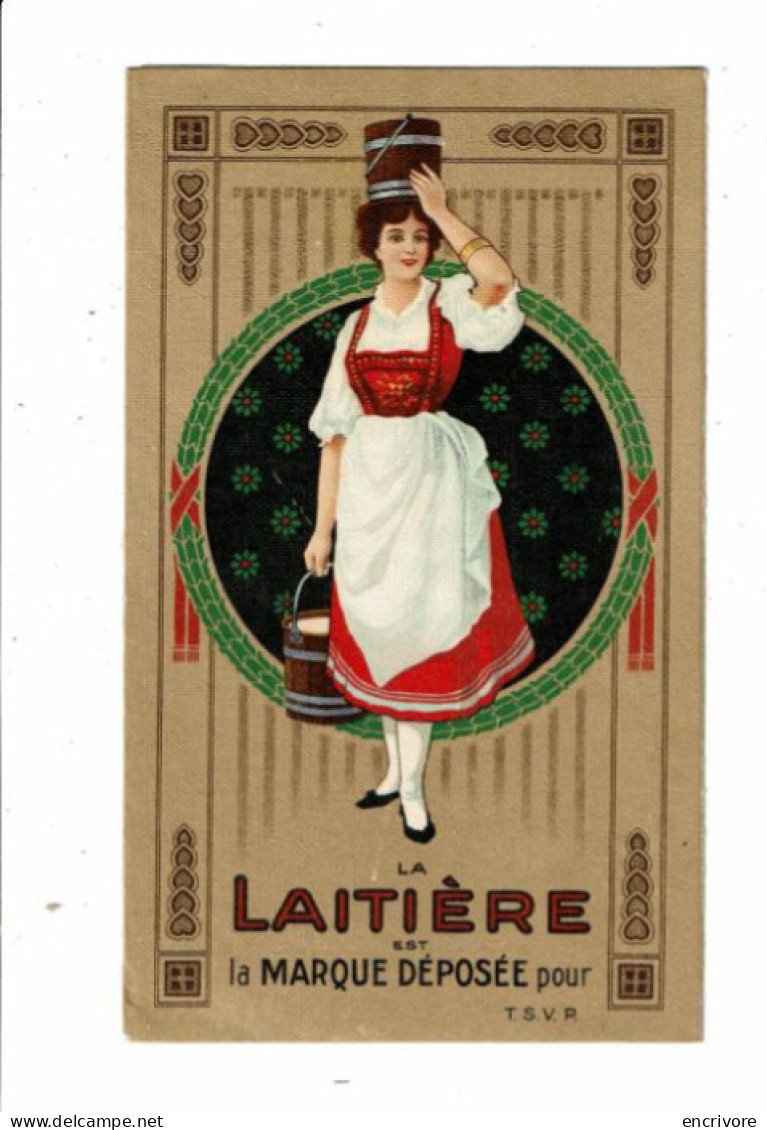 Carton + Lettre LA LAITIERE Lait Concentré Condensé Nestlé Anglo-Swiss CHAM 1912 Magerand Médecin Major - Suisse