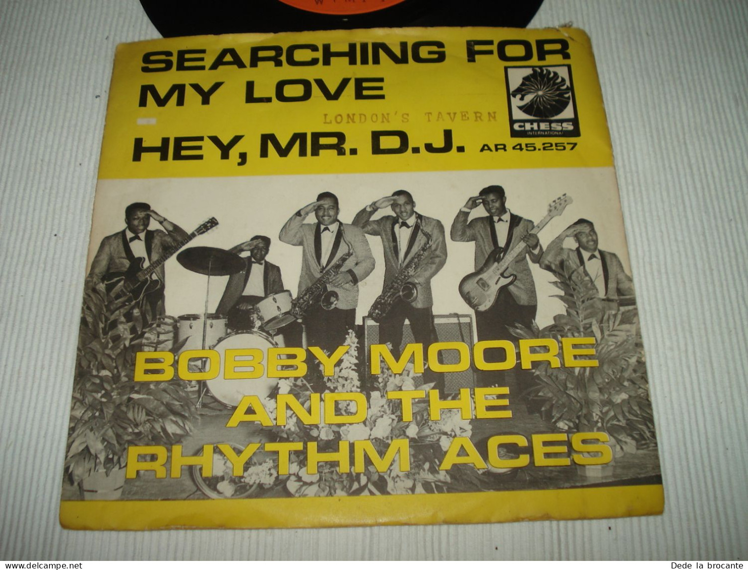 B10 / Bobby Moore And The Rhythm Aces – SP - AR 45.257 - Neth 1966  N.M/VG+ - Blues