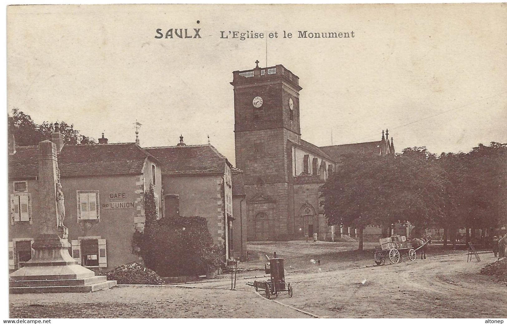 Saulx : L'église Et Le Monument (Editeur Non Mentionné) - Saulx