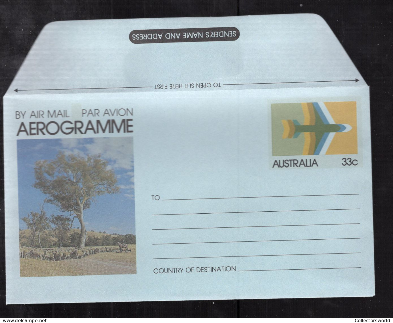 Australia Aerogramme 33c 1981 Mint - Aerograms