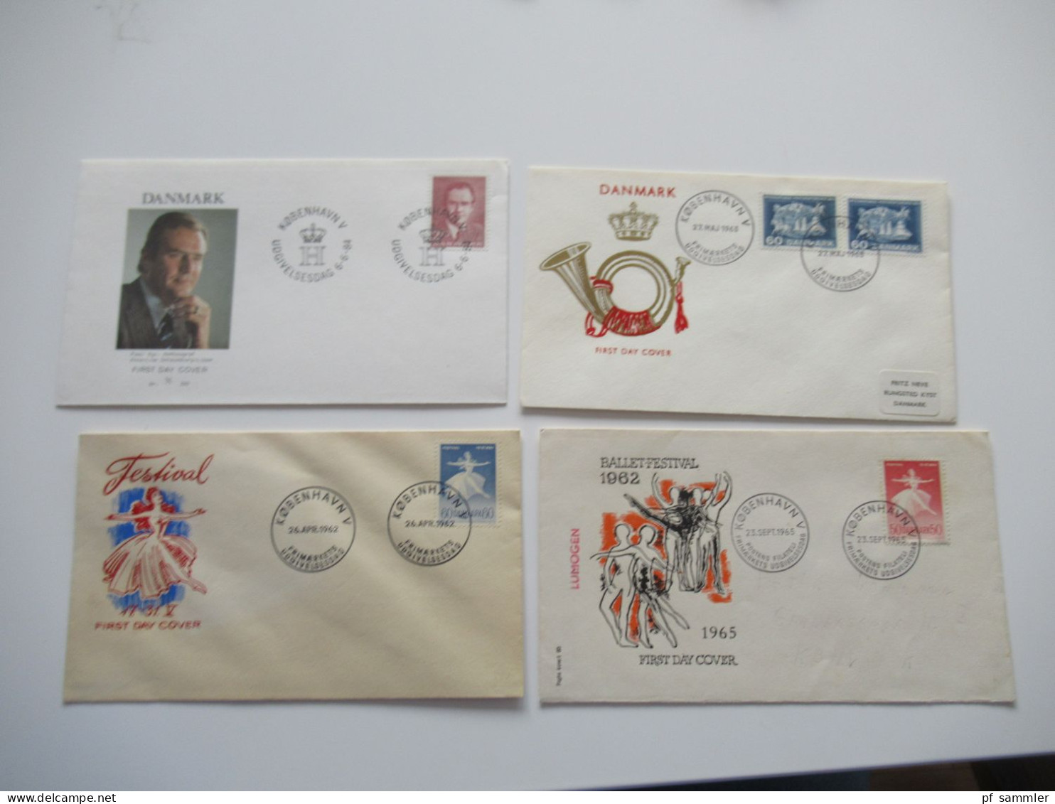 Nordeuropa Dänemark Und Schweden Belege / AK Posten Mit Bedarf Und FDC! Stöberposten Mit 66 Stück! - Collections (without Album)